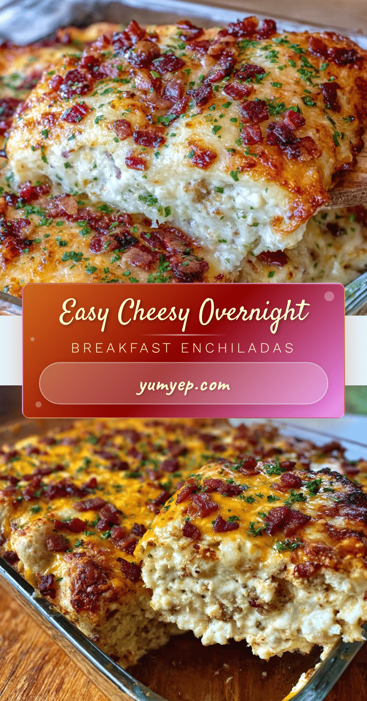 easy cheesy overnight breakfast enchiladas recipe