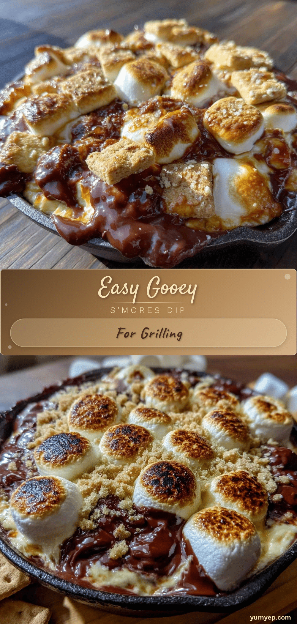 easy gooey smores dip recipe