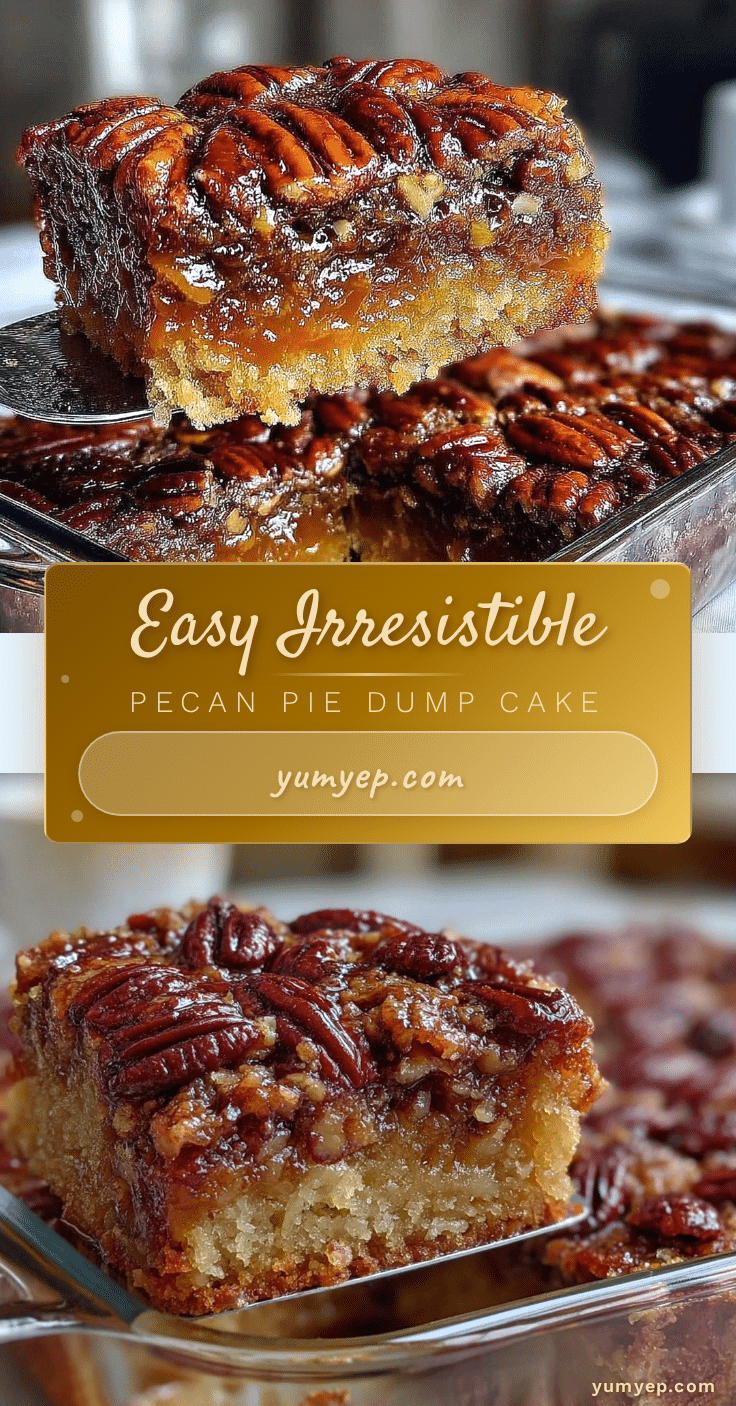 Easy Pecan Pie Dump Cake recipe