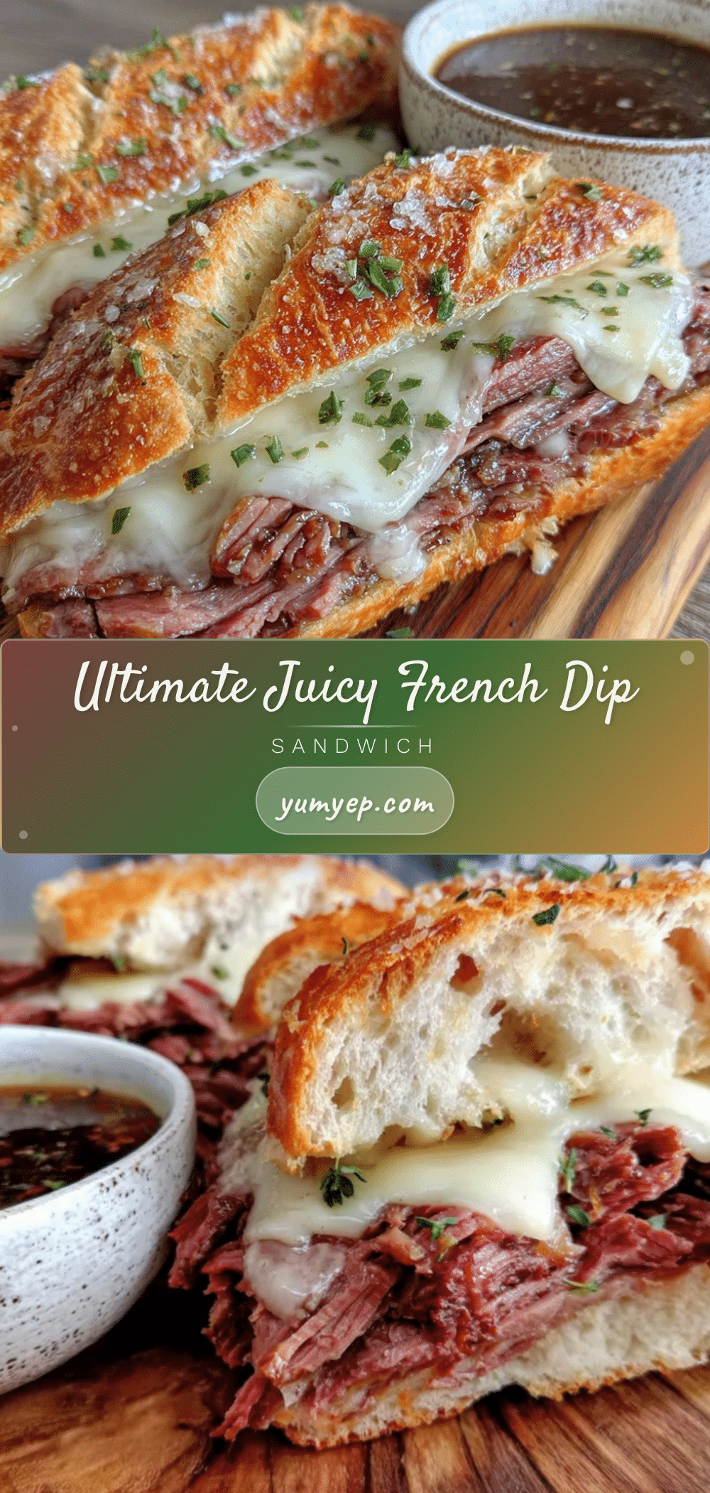 French Dip Sandwich recipe