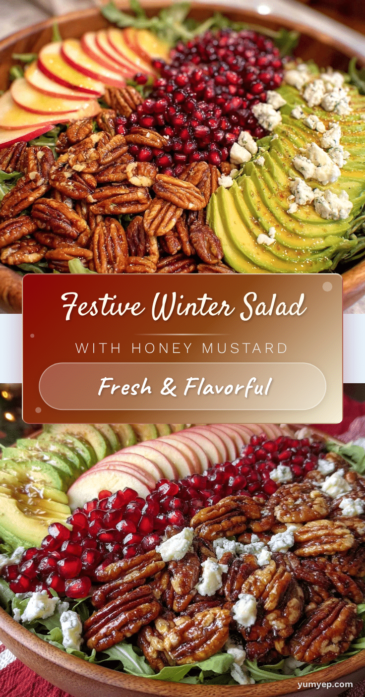 fresh winter christmas salad recipe