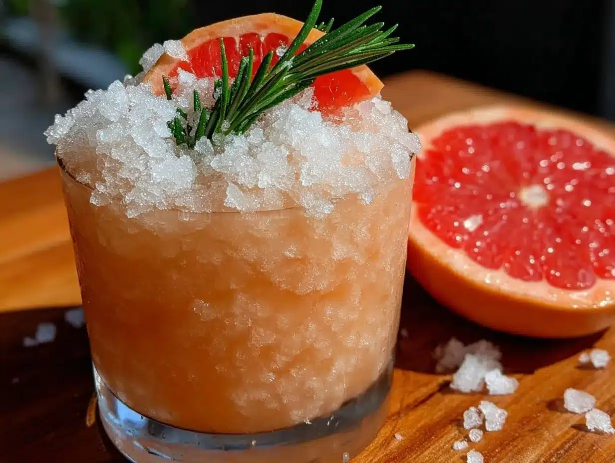 frozen paloma cocktail recipe preparation steps