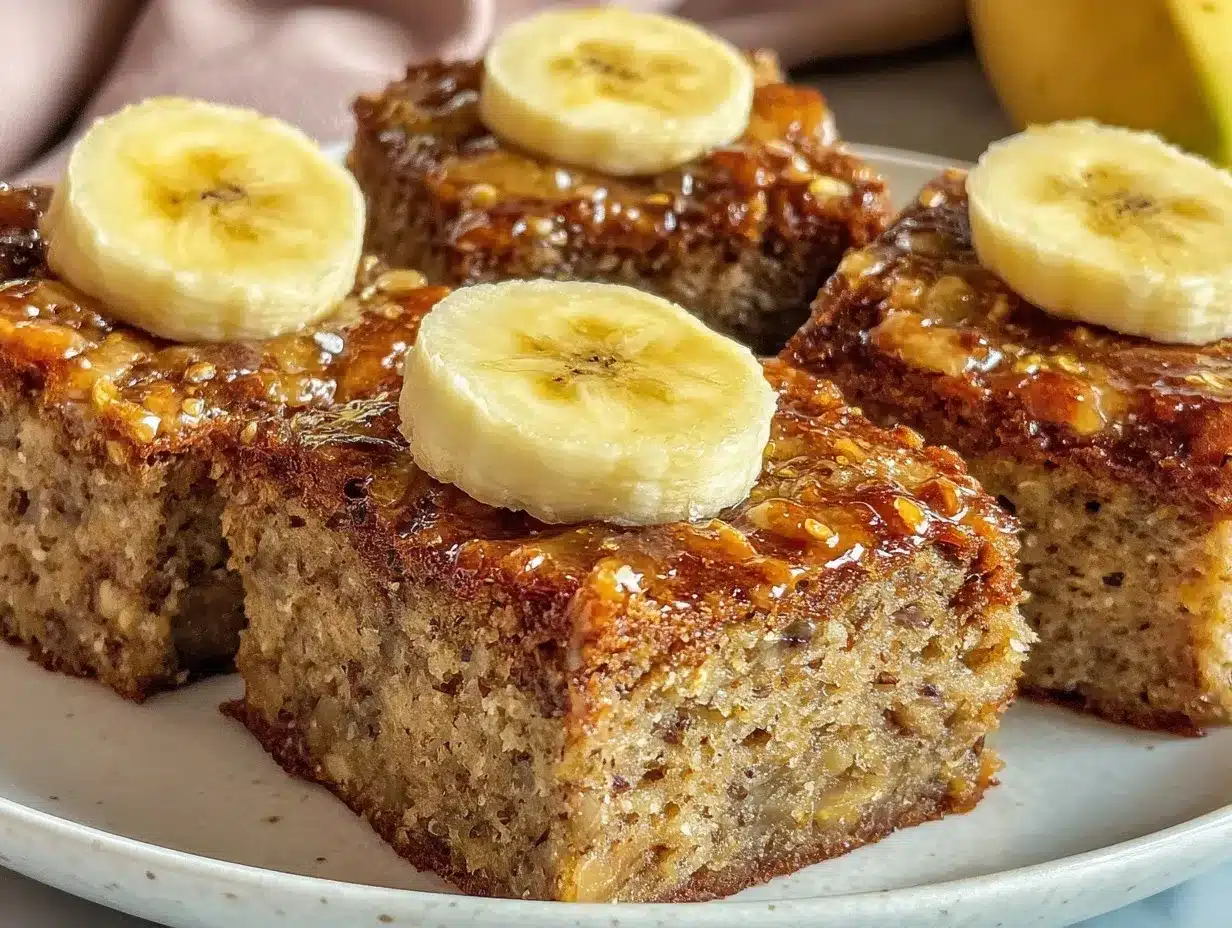 fudgy banana bread brownies preparation steps