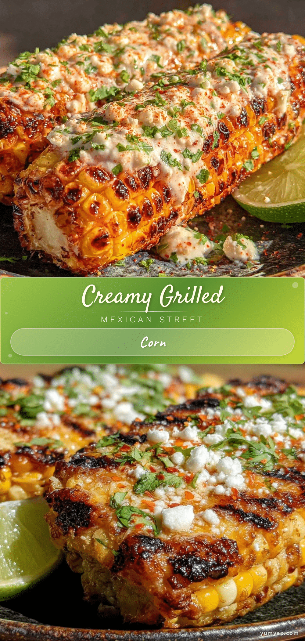 grilled Mexican street corn recipe