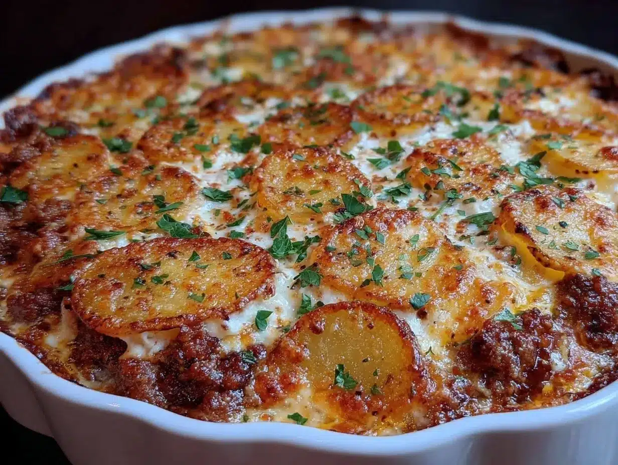hobo casserole ground beef preparation steps