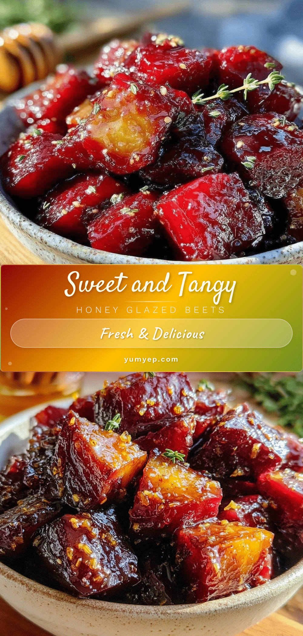honey glazed beets recipe