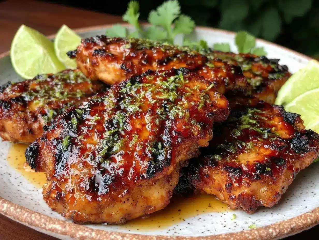 honey lime grilled chicken preparation steps
