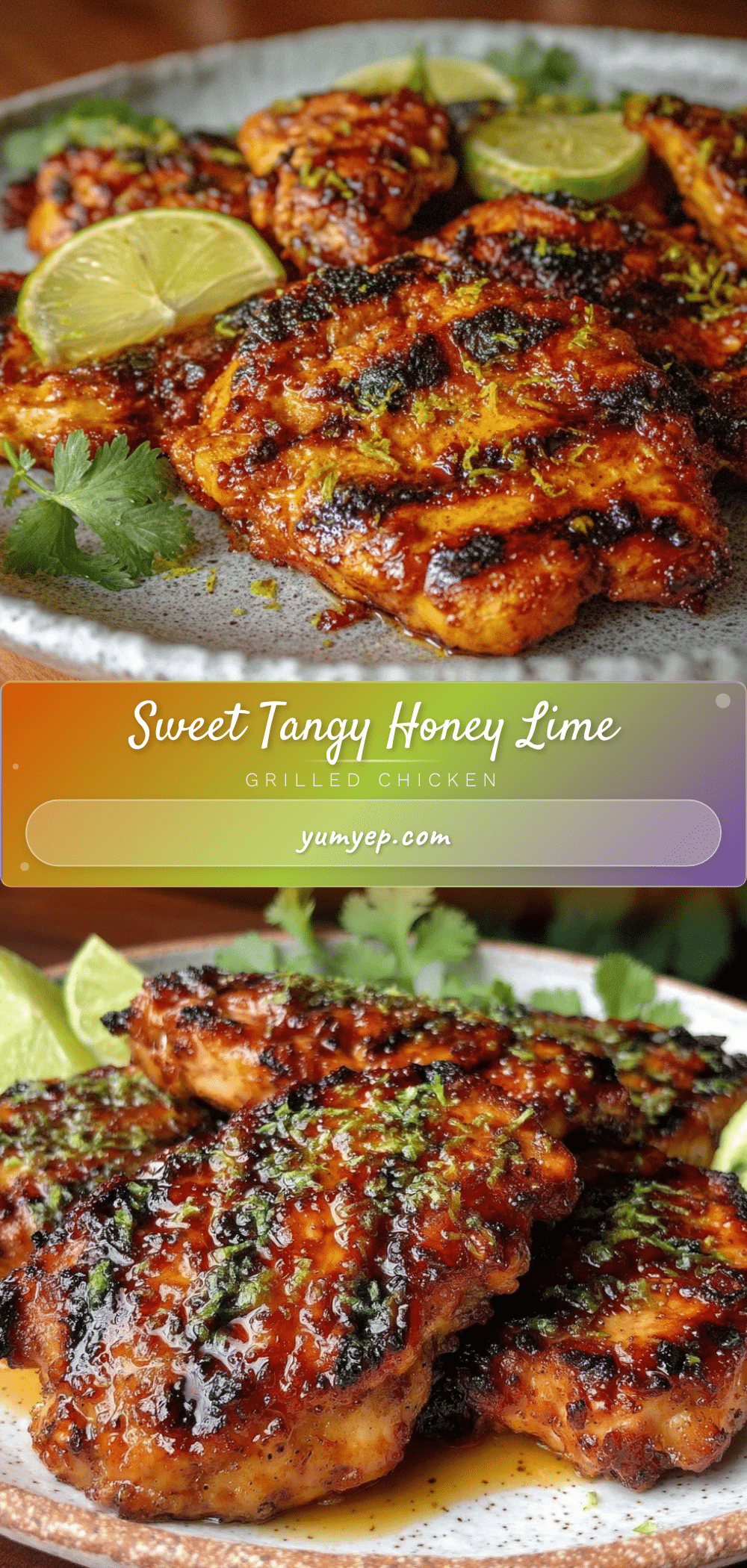 honey lime grilled chicken recipe