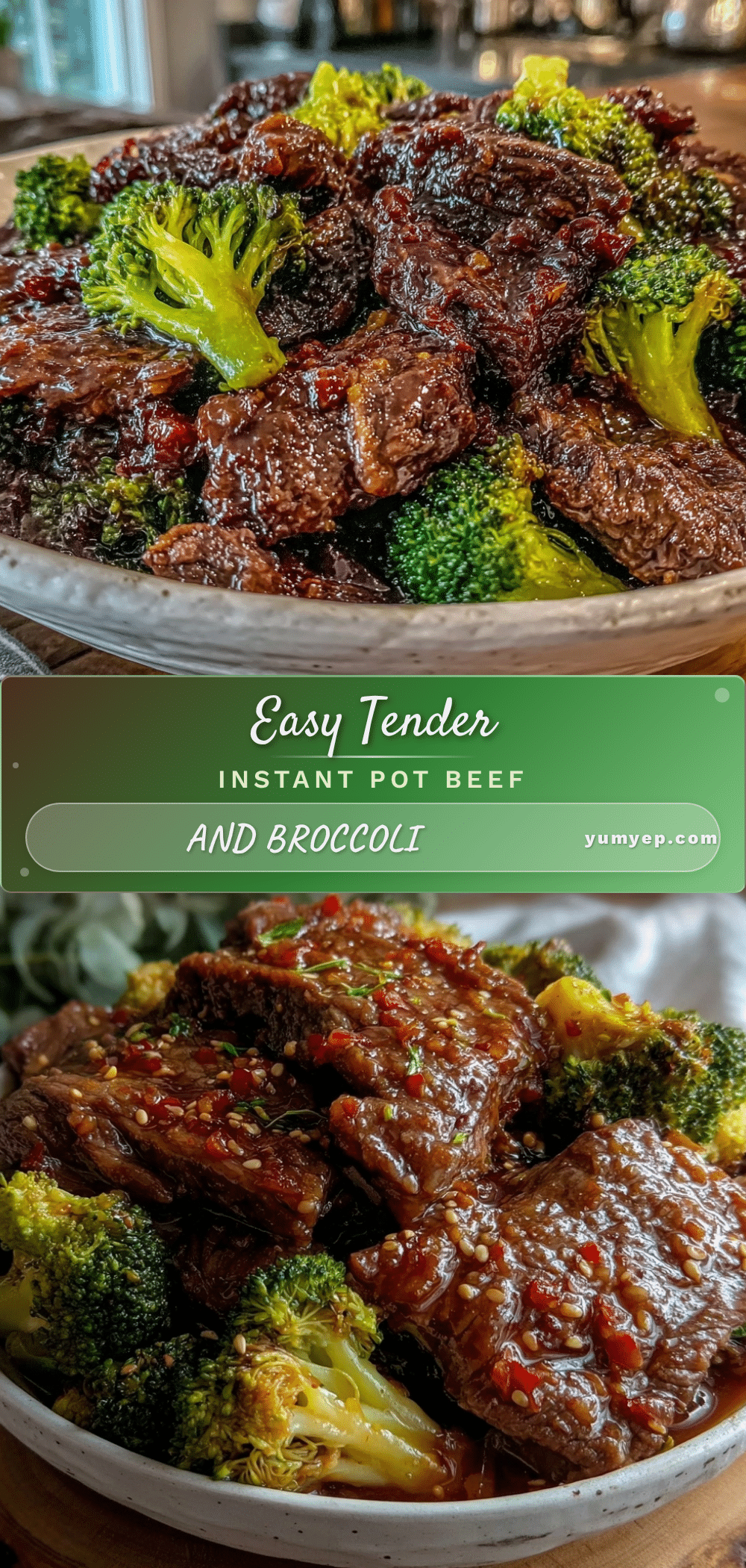 Instant Pot Beef and Broccoli recipe