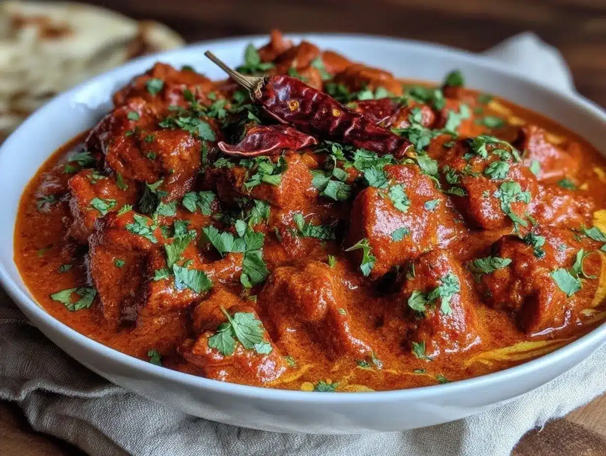 Instant Pot butter chicken preparation steps