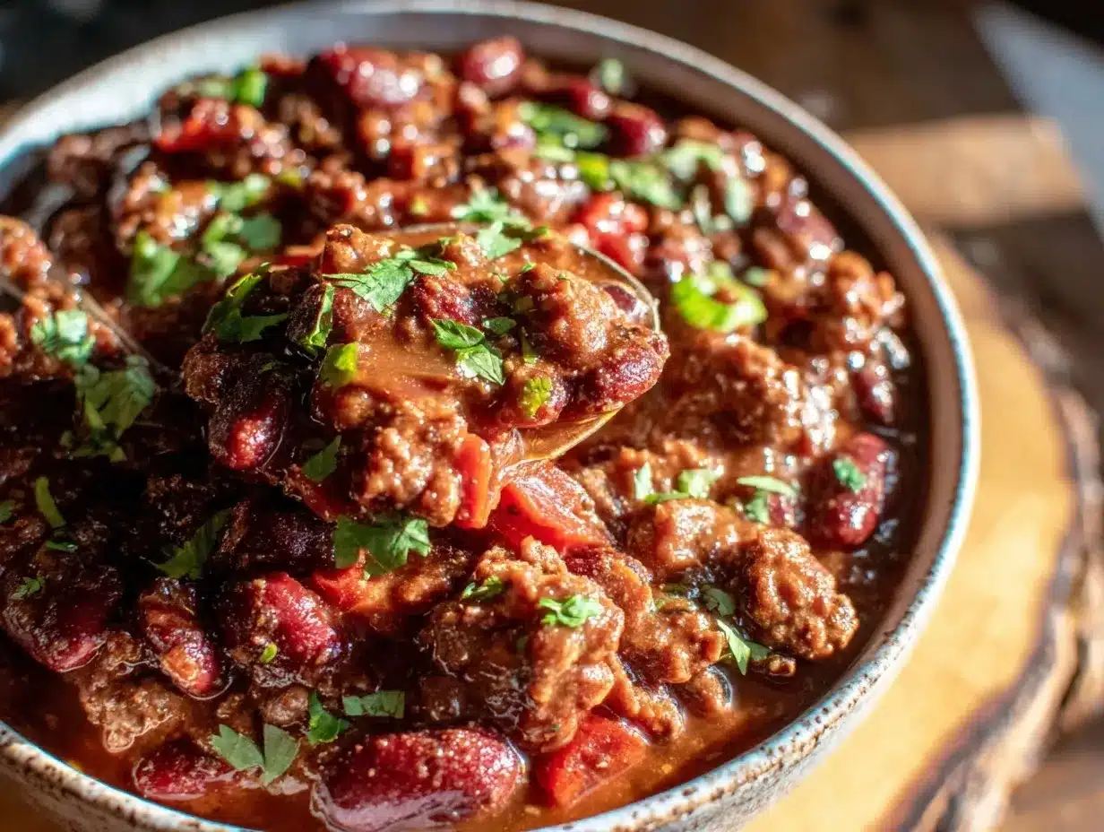 instant pot chili recipe preparation steps