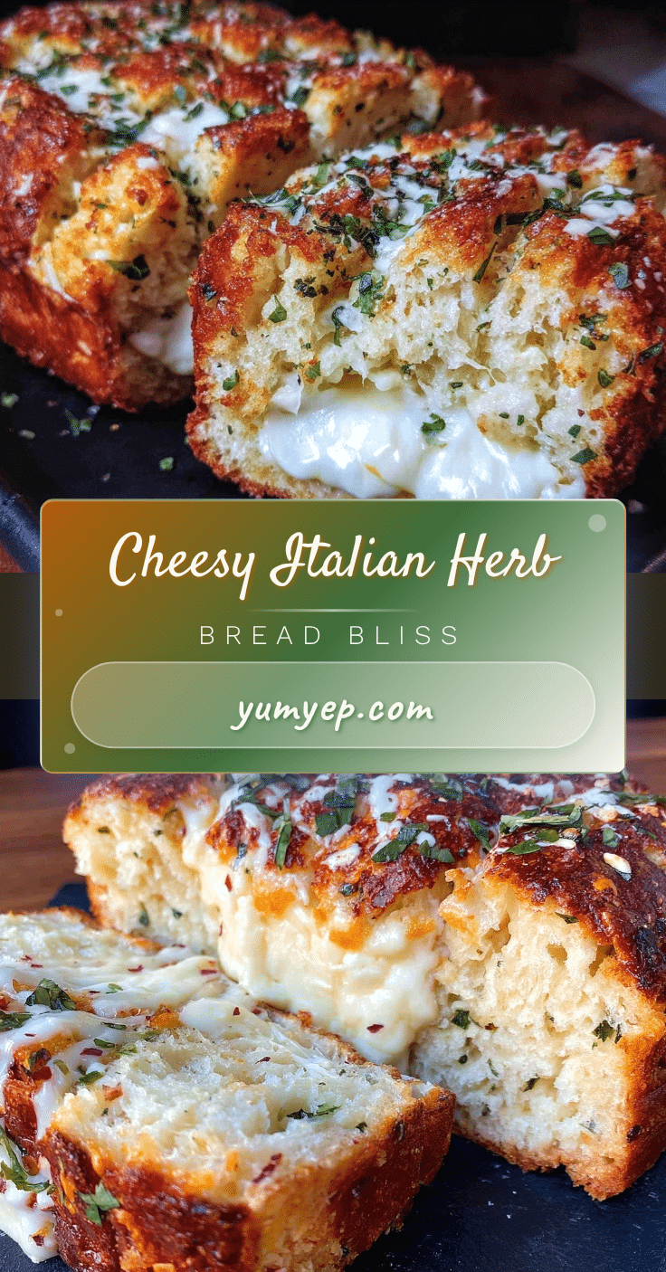 Italian herb cheese bread recipe