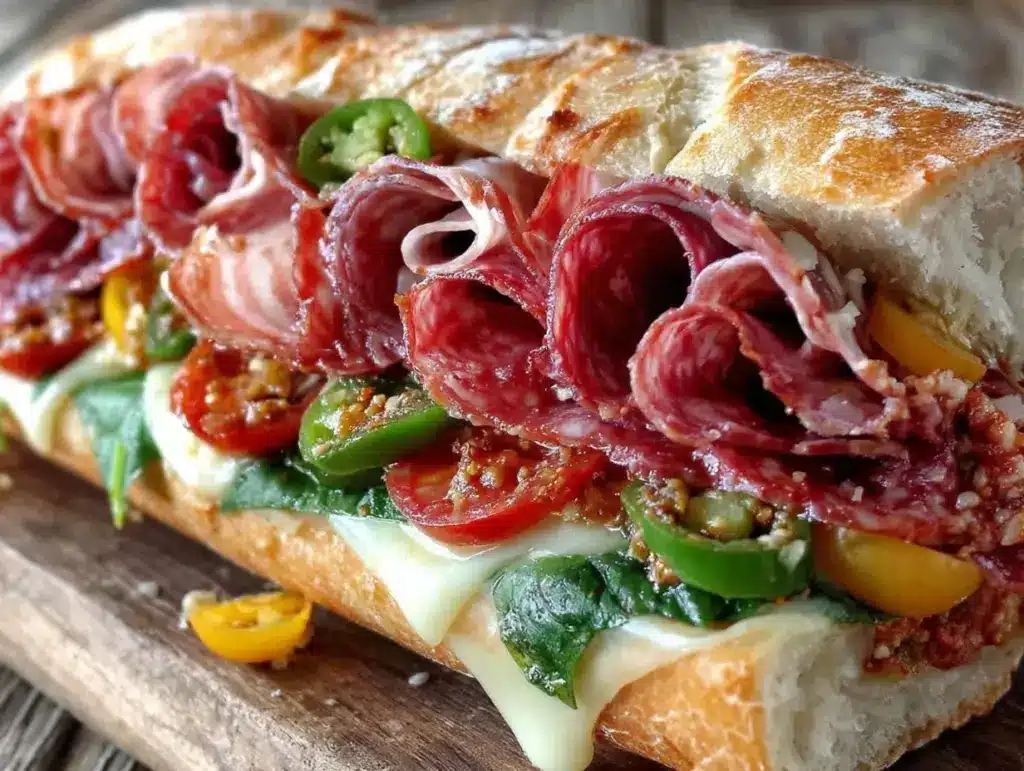 Italian sub sandwich - featured image