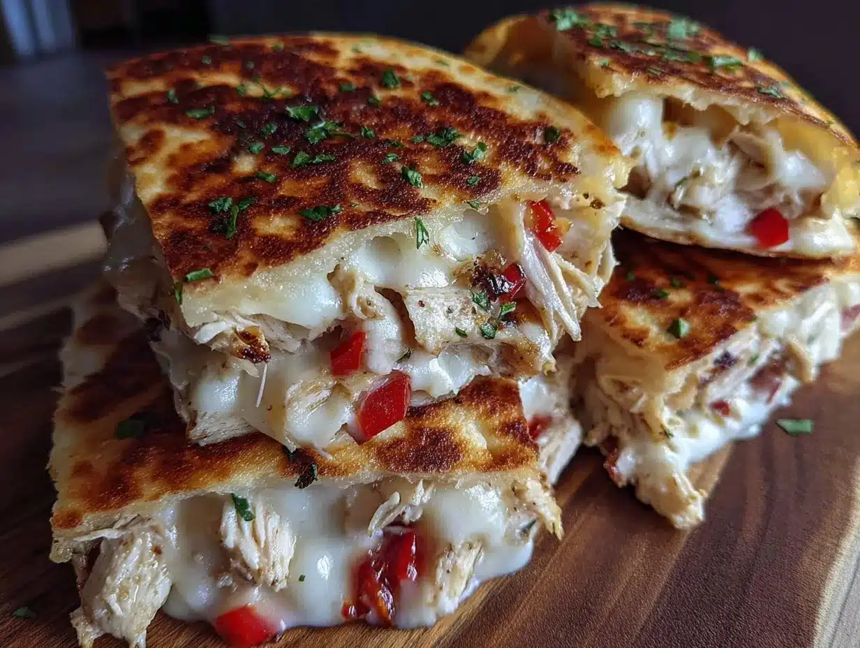 mini chicken quesadilla bites preparation steps