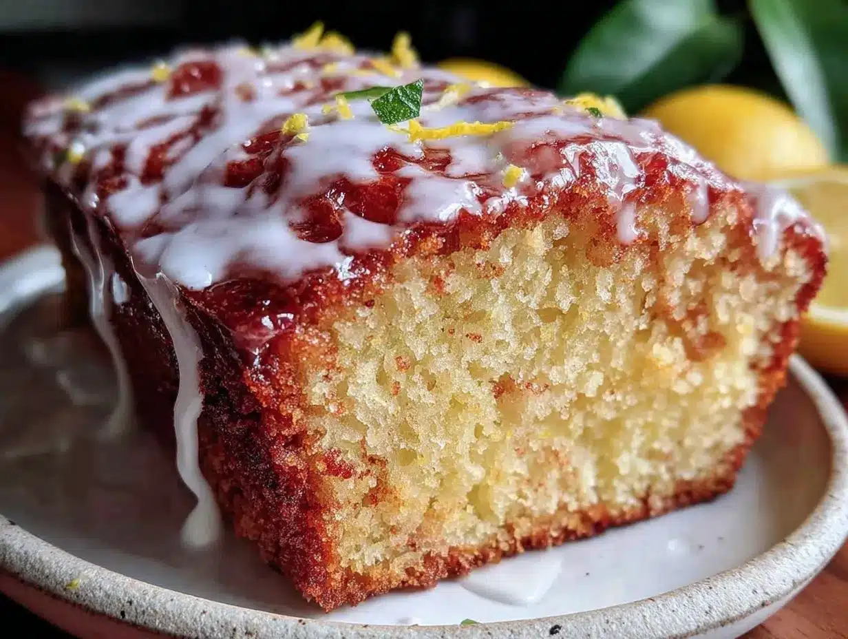 moist lemon pound cake preparation steps