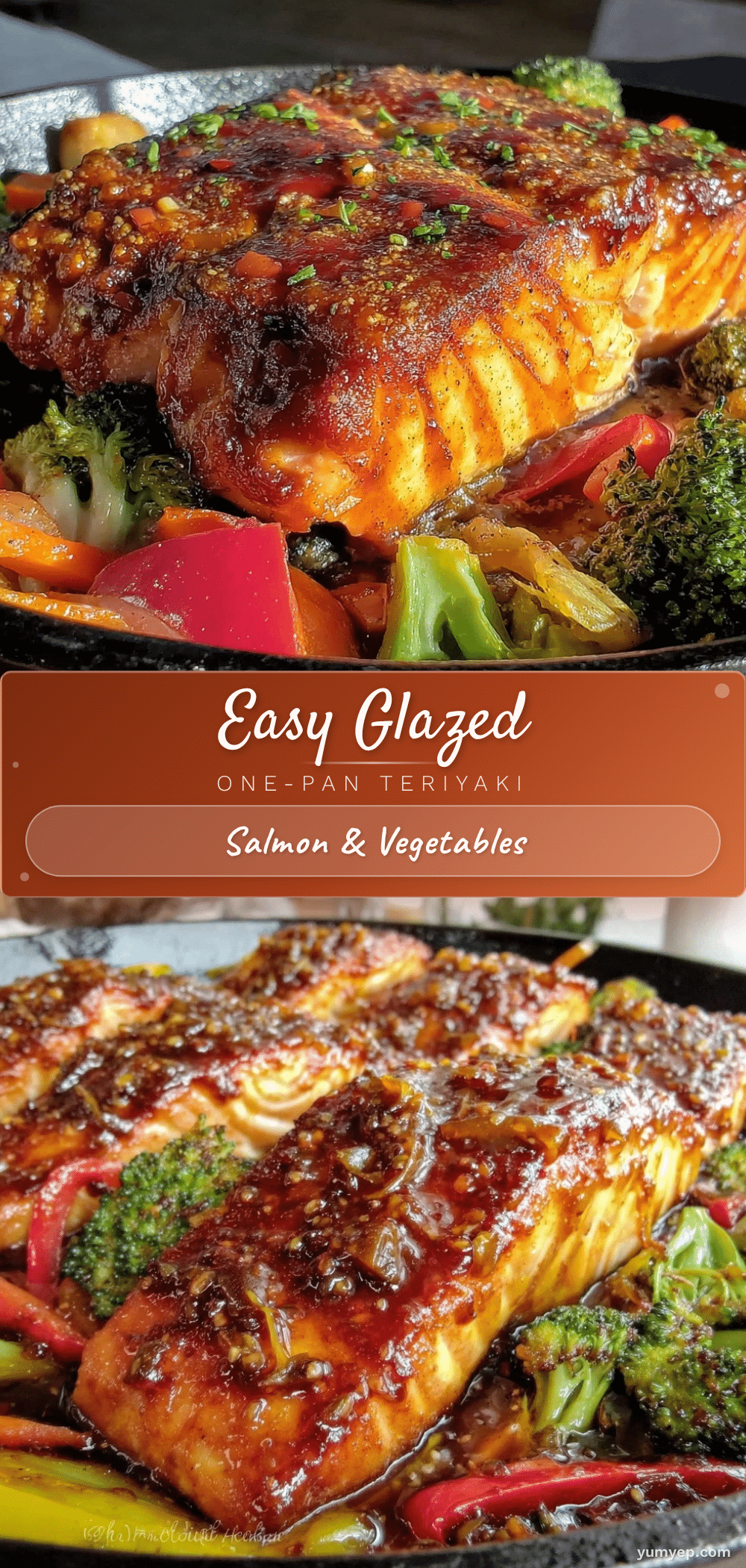 one-pan teriyaki salmon recipe