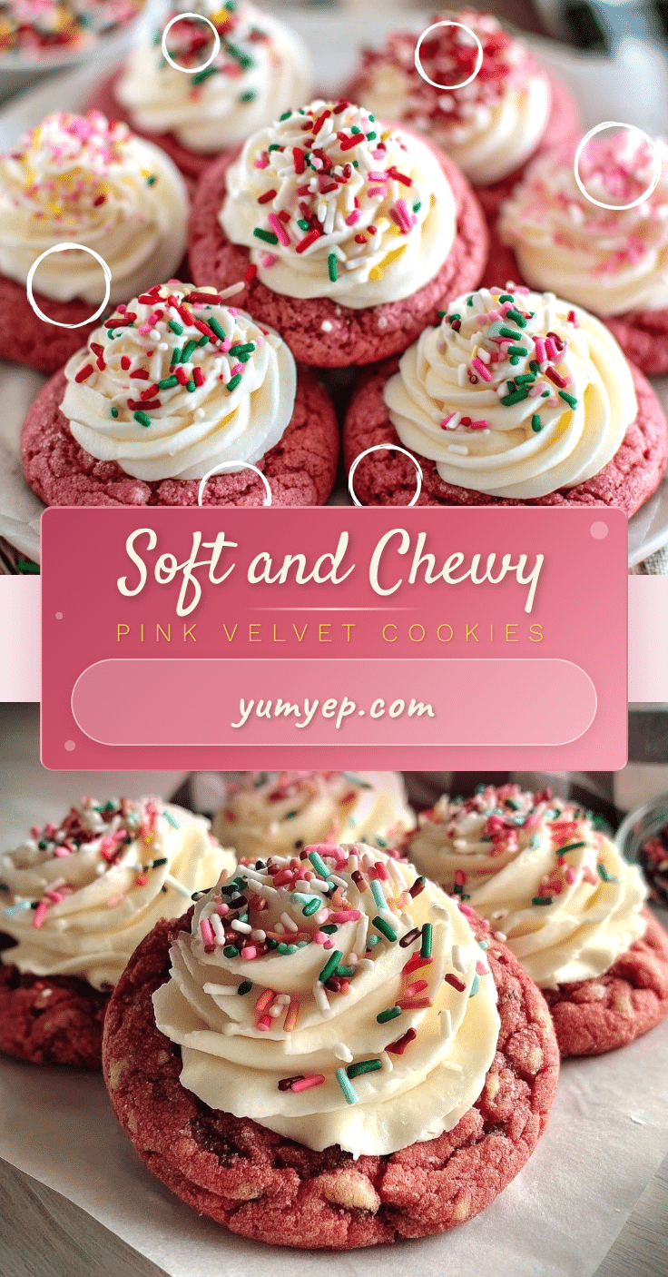 perfect pink velvet cookies recipe