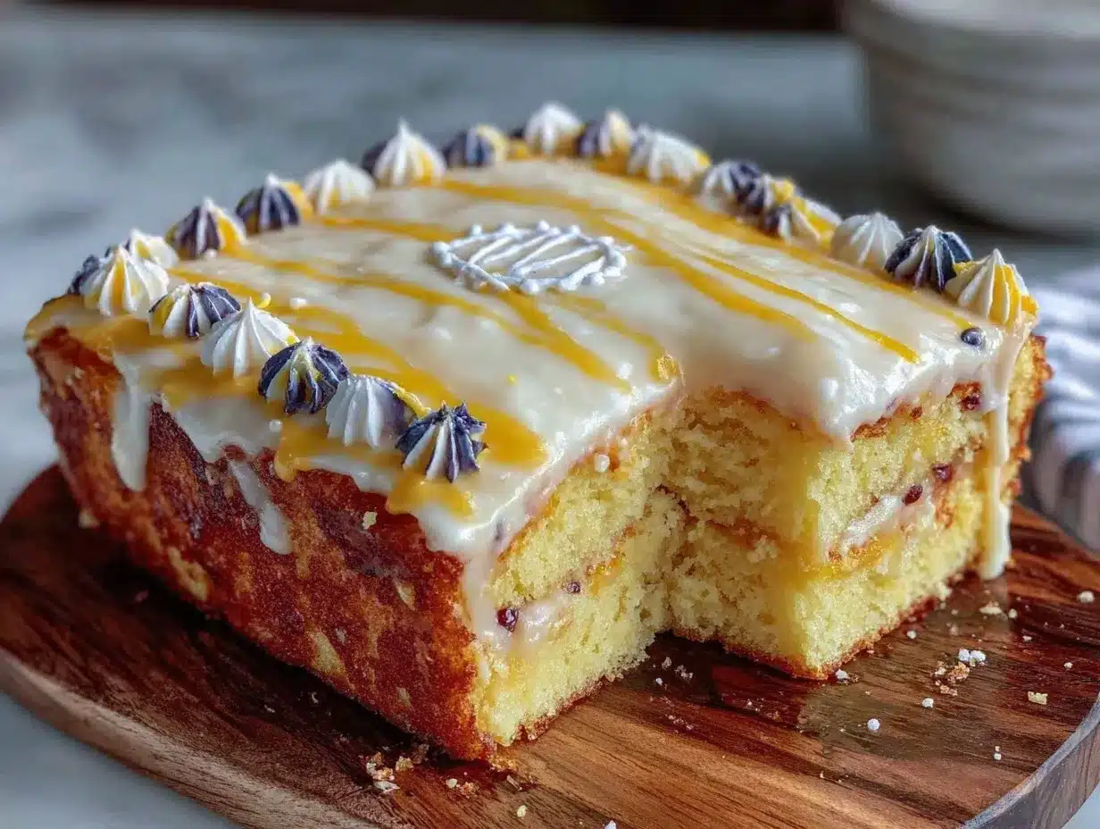 perfect sheet cake preparation steps