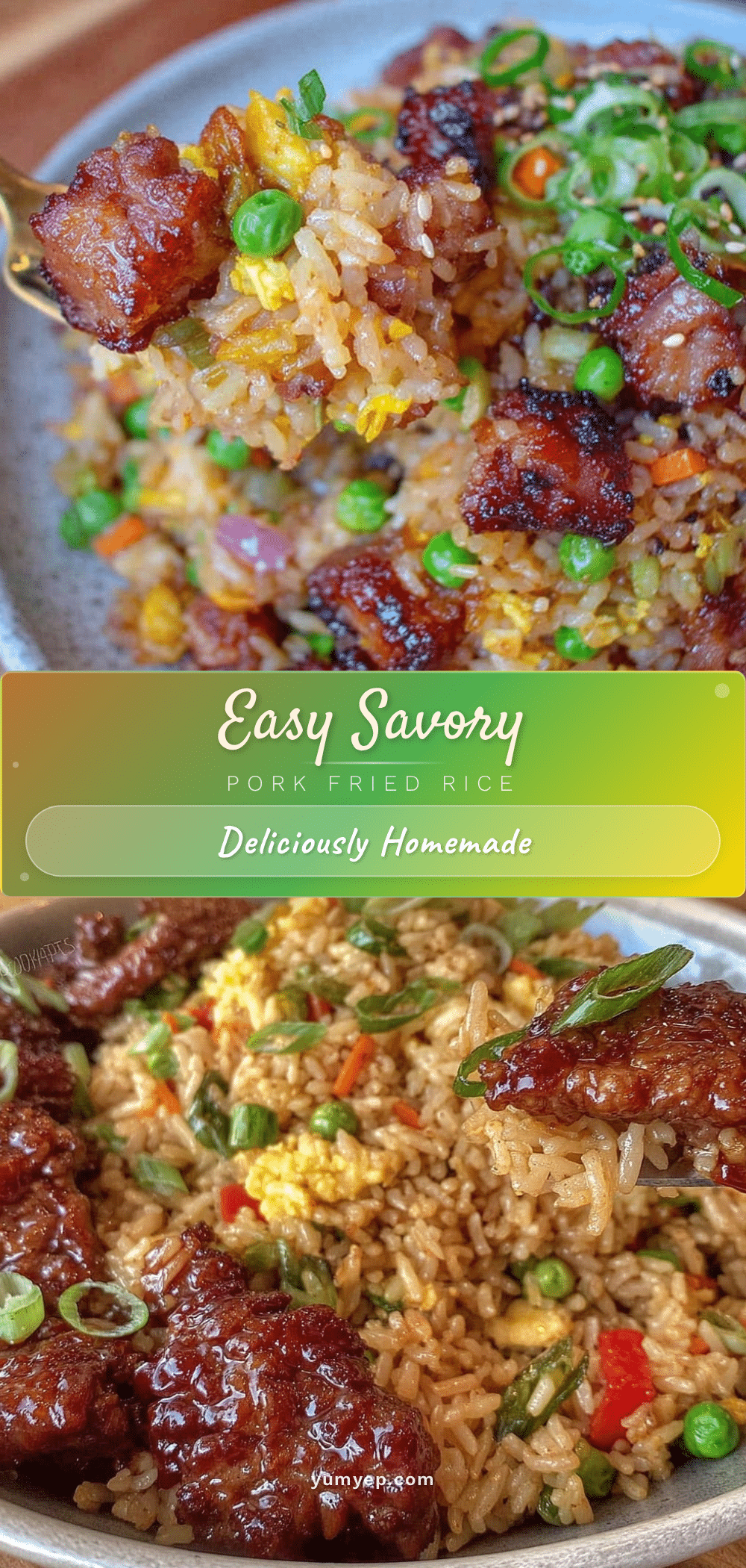 pork fried rice recipe