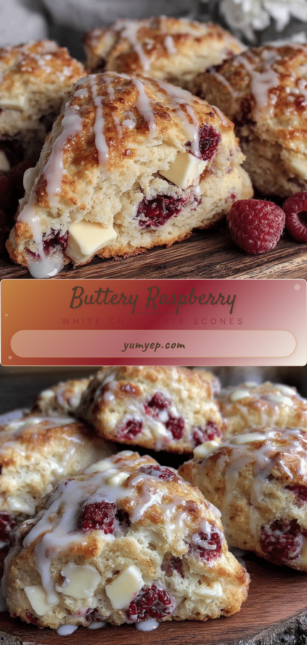 raspberry white chocolate scones recipe