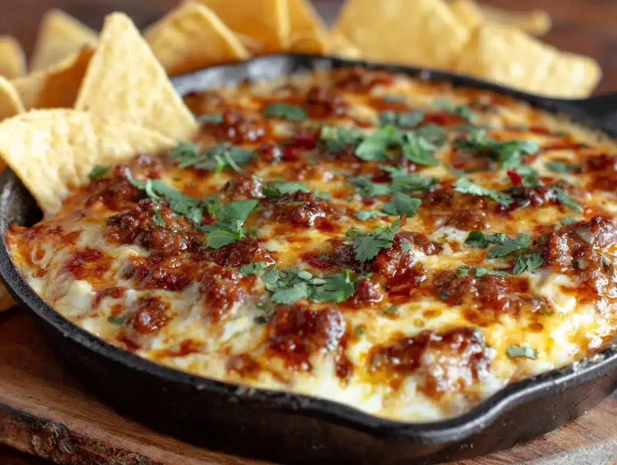 Savory Texas Trash Dip preparation steps