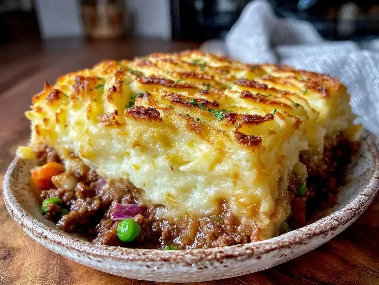 shepherds pie with lamb preparation steps