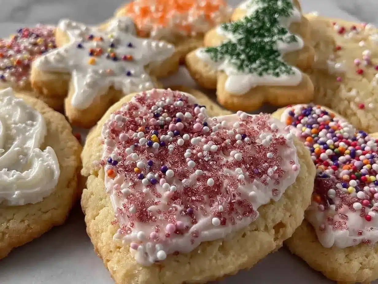 soft cut out sugar cookies preparation steps