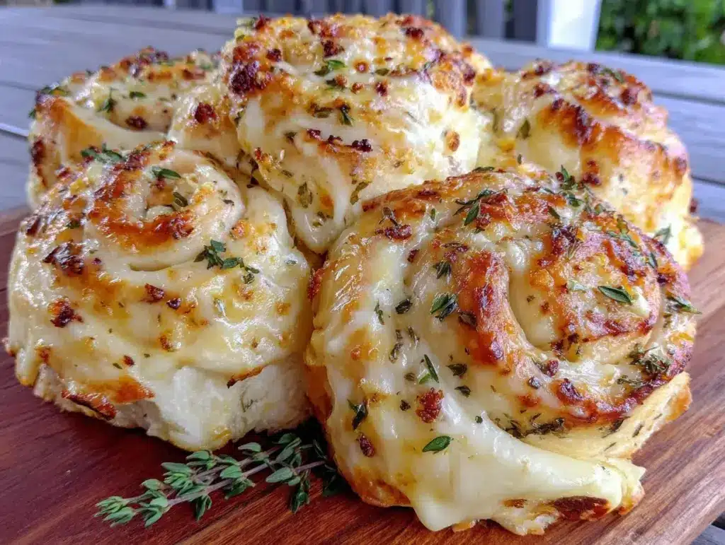 sourdough herb and cheese rolls - featured image