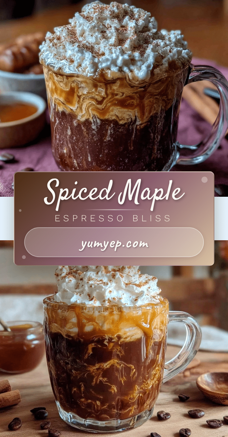 spiced maple espresso bliss recipe