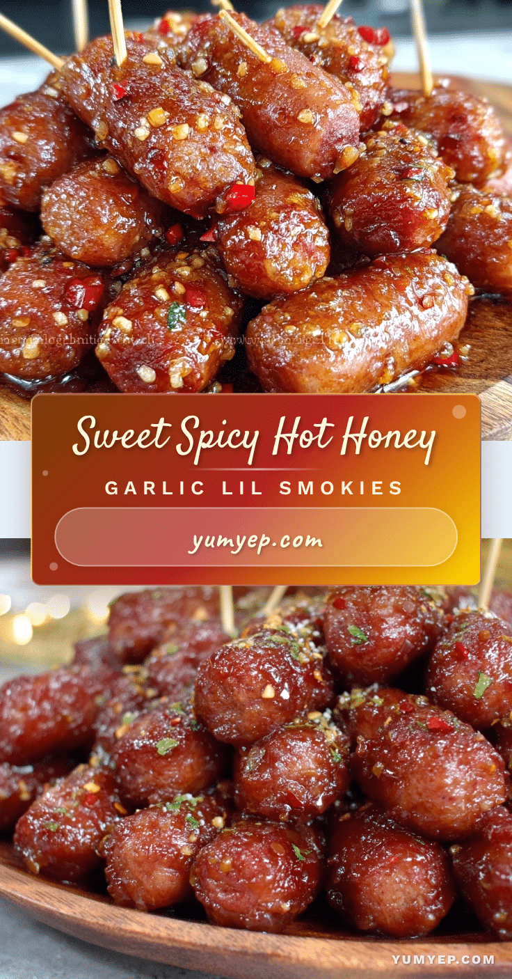spicy hot honey garlic lil smokies recipe