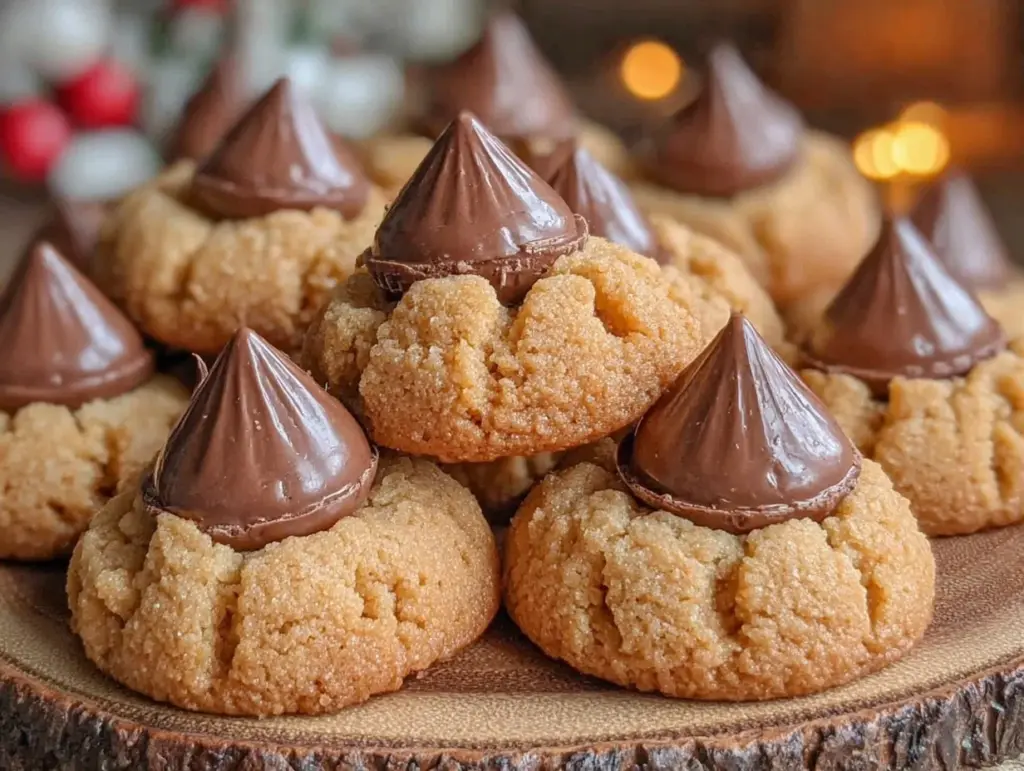 tender peanut butter blossoms - featured image