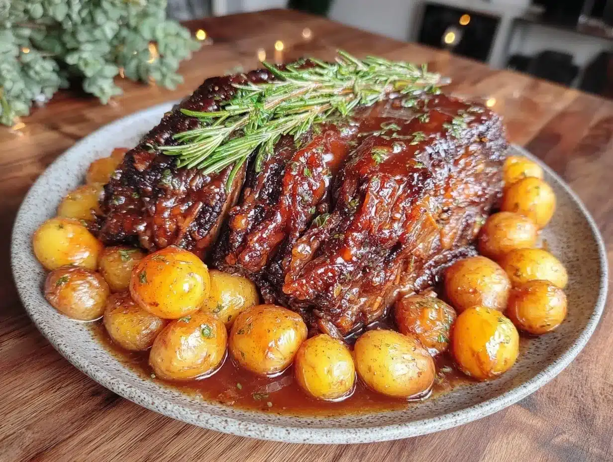 tender pressure cooker pot roast preparation steps