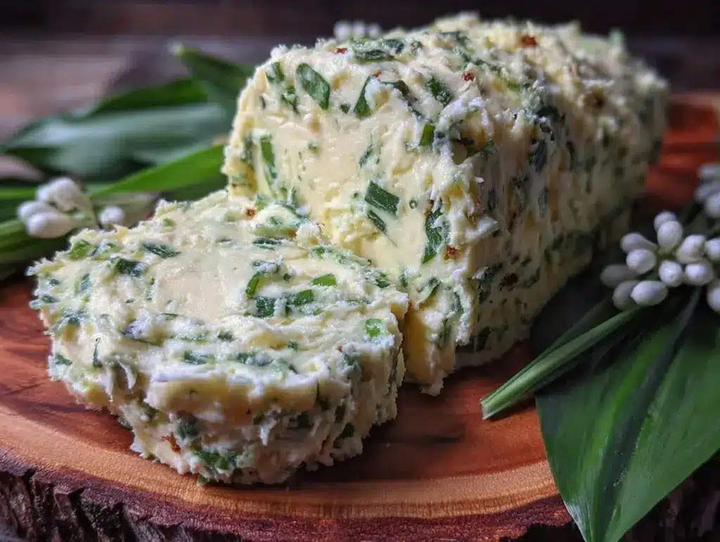 wild ramp compound butter - featured image