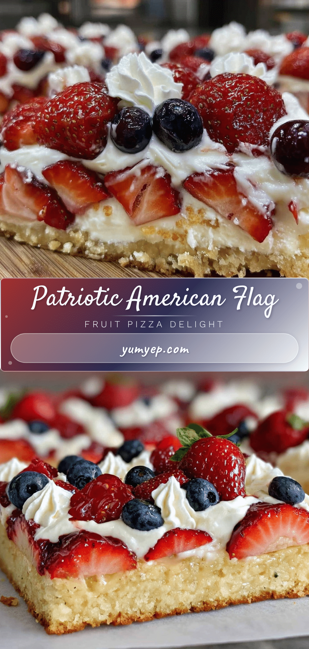 american flag fruit pizza recipe