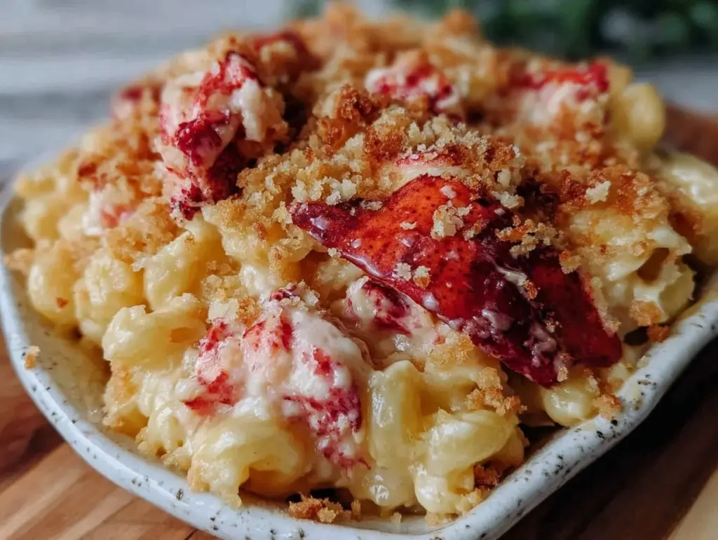 baked lobster mac and cheese - featured image