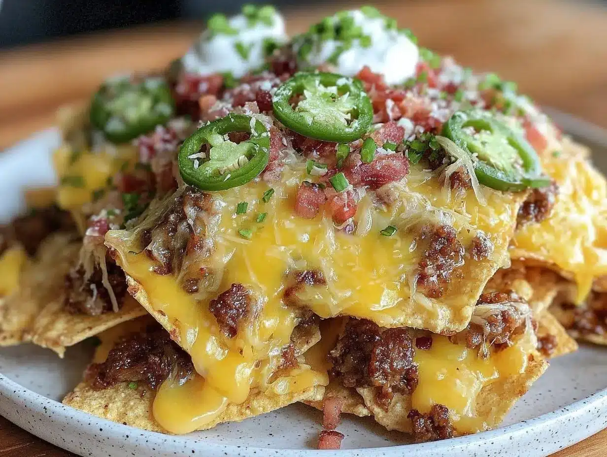 ballpark-style nachos preparation steps