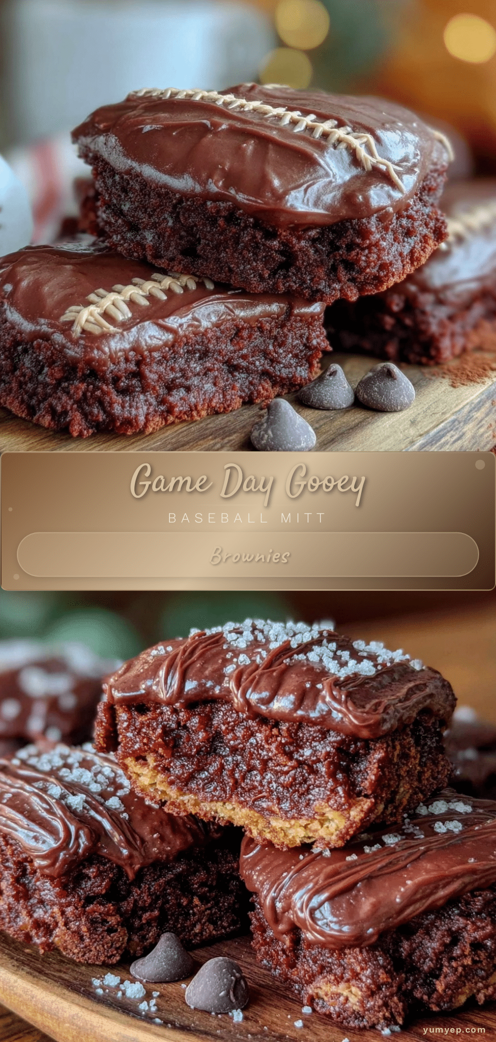 baseball mitt brownies recipe
