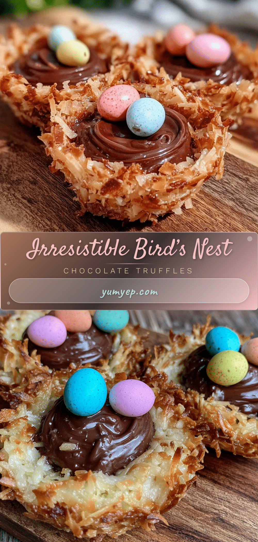 birds nest chocolate truffles recipe