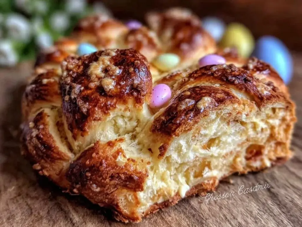 braided Easter bread - featured image