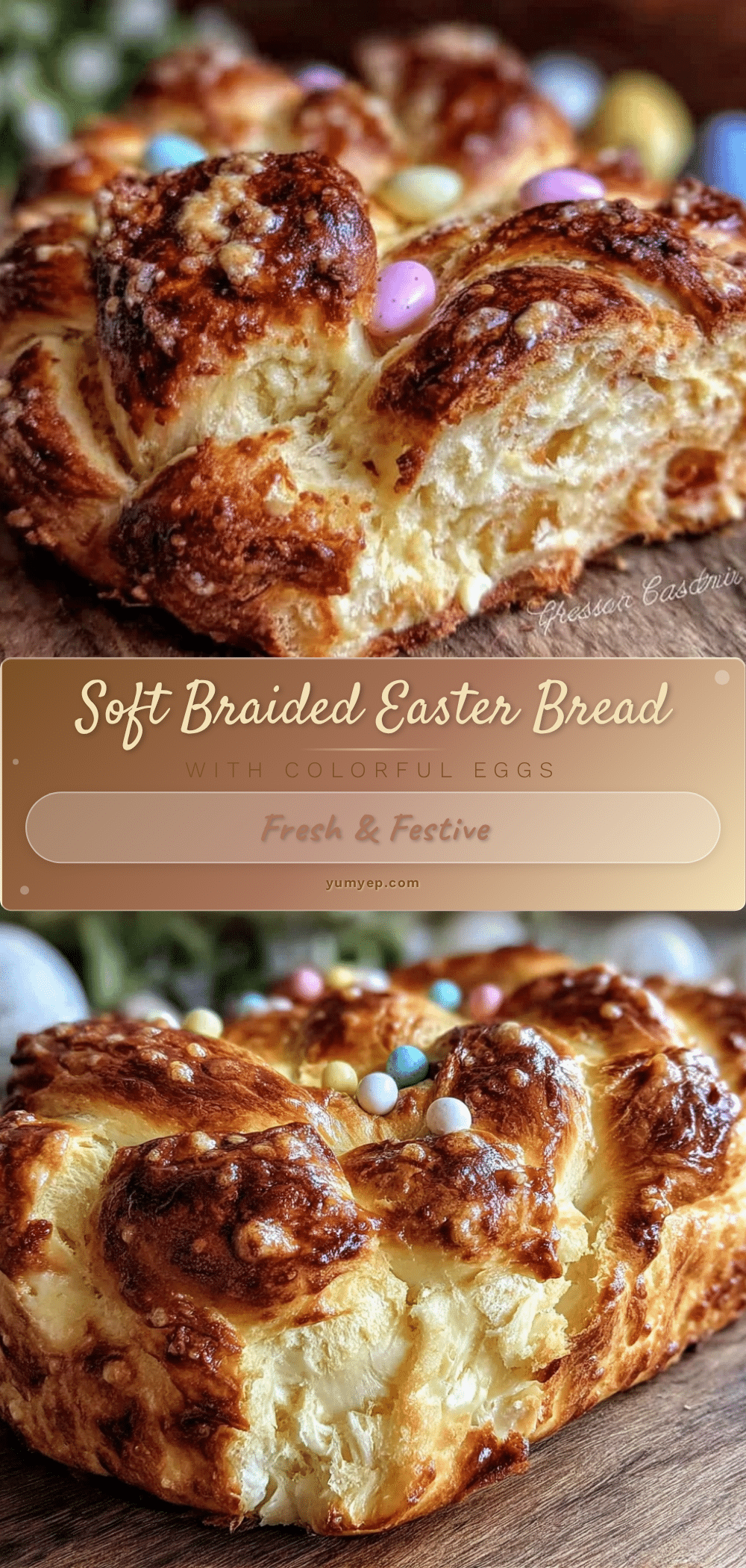 braided Easter bread recipe