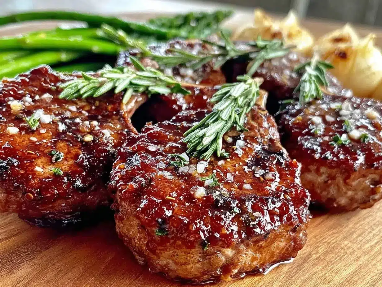 brown butter herb roasted lamb chops preparation steps
