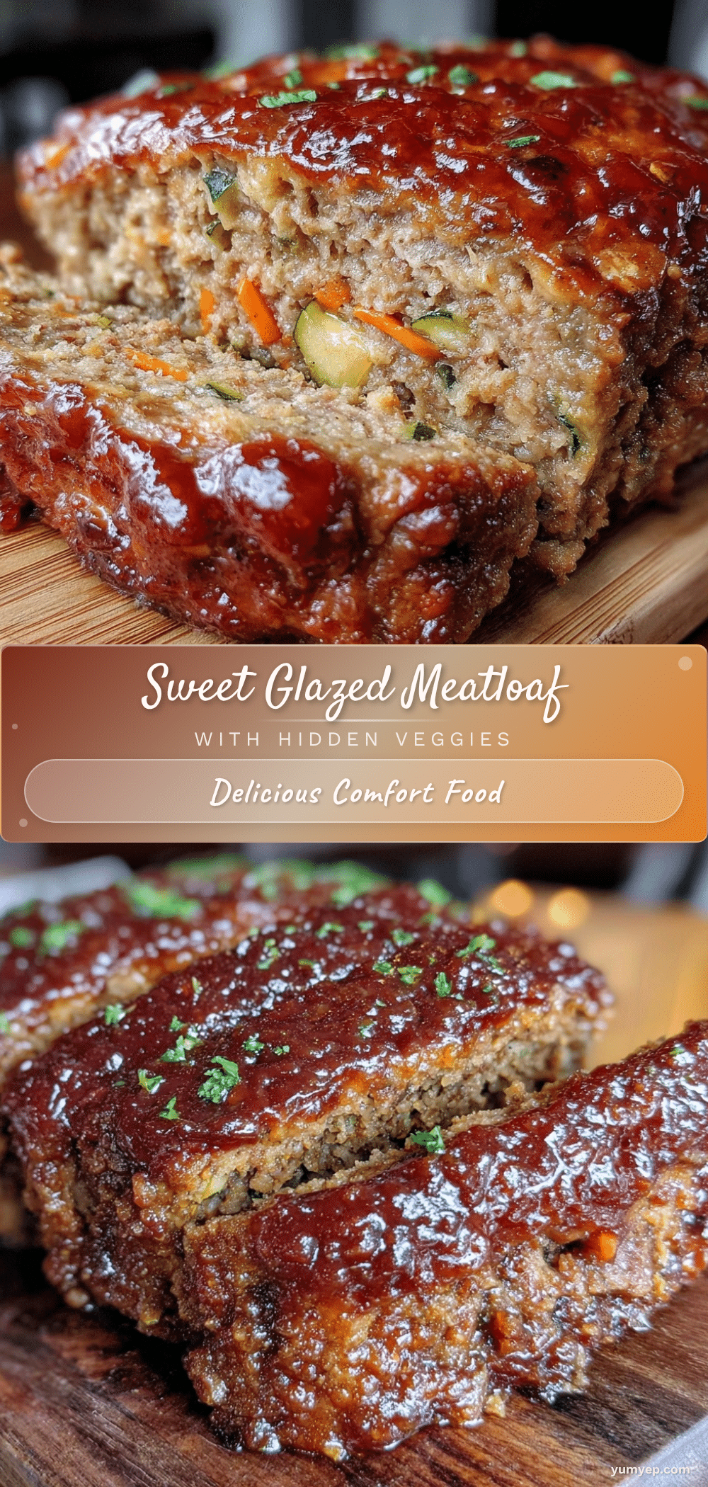 brown sugar and ketchup glazed meatloaf recipe