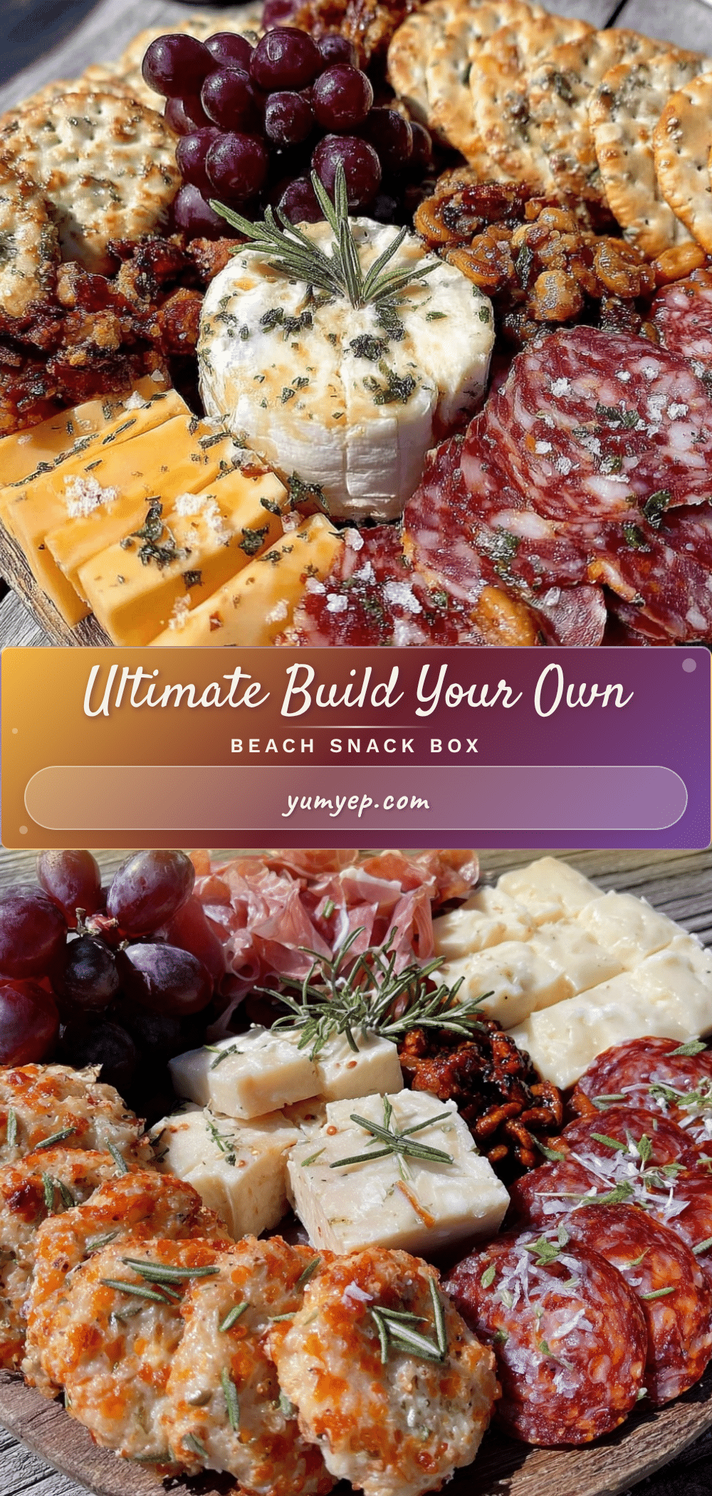 build your own beach snack box recipe