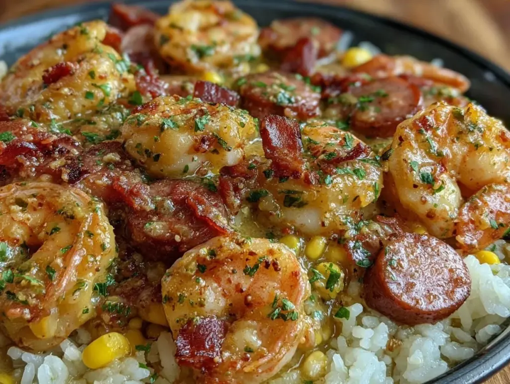 Cajun butter shrimp skillet - featured image