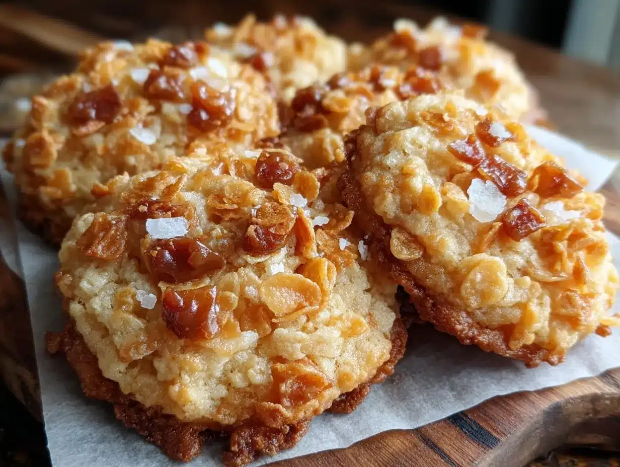cereal milk cornflake cookies preparation steps