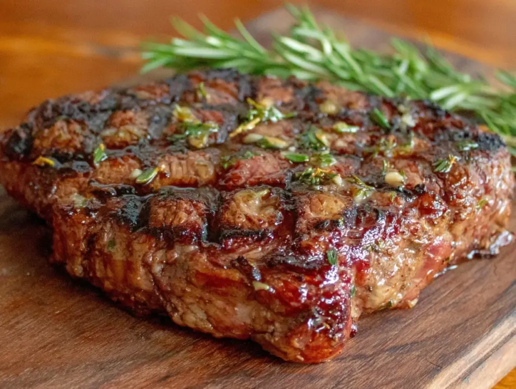 charcoal grilled ribeye steaks - featured image