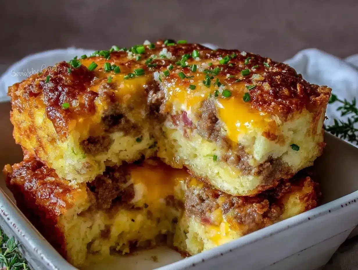 Cozy Amish Breakfast Casserole preparation steps
