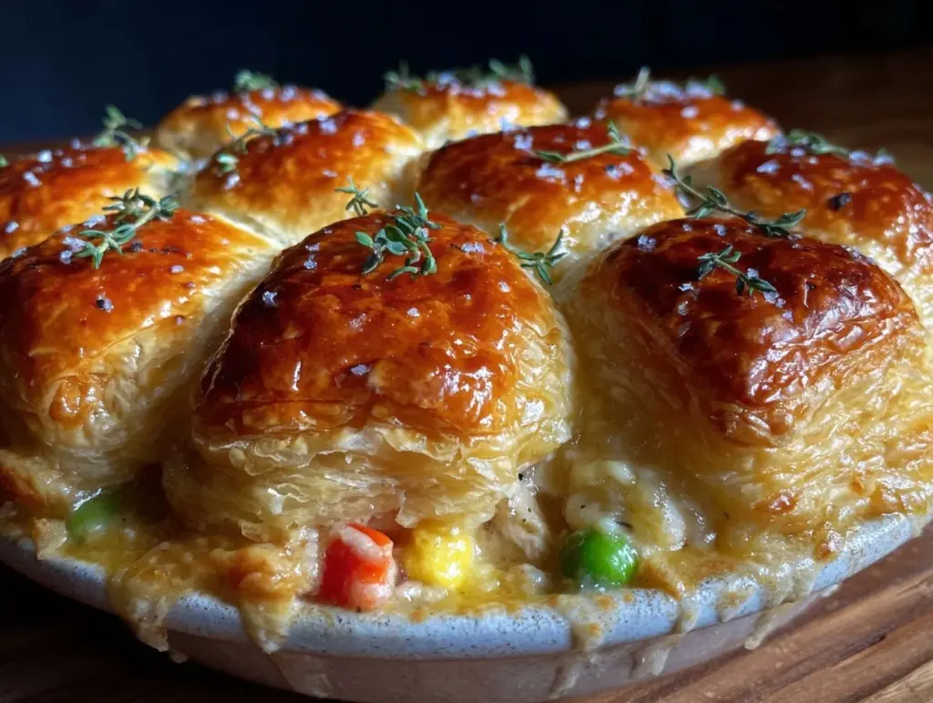 cozy chicken pot pie - featured image