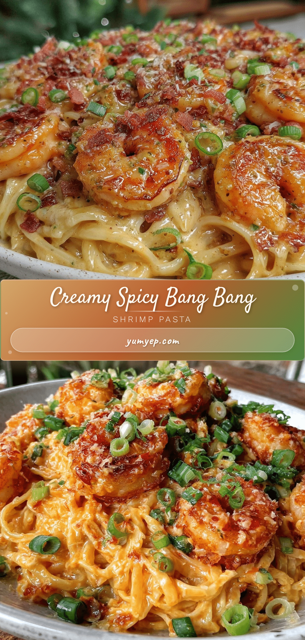 creamy bang bang shrimp pasta recipe