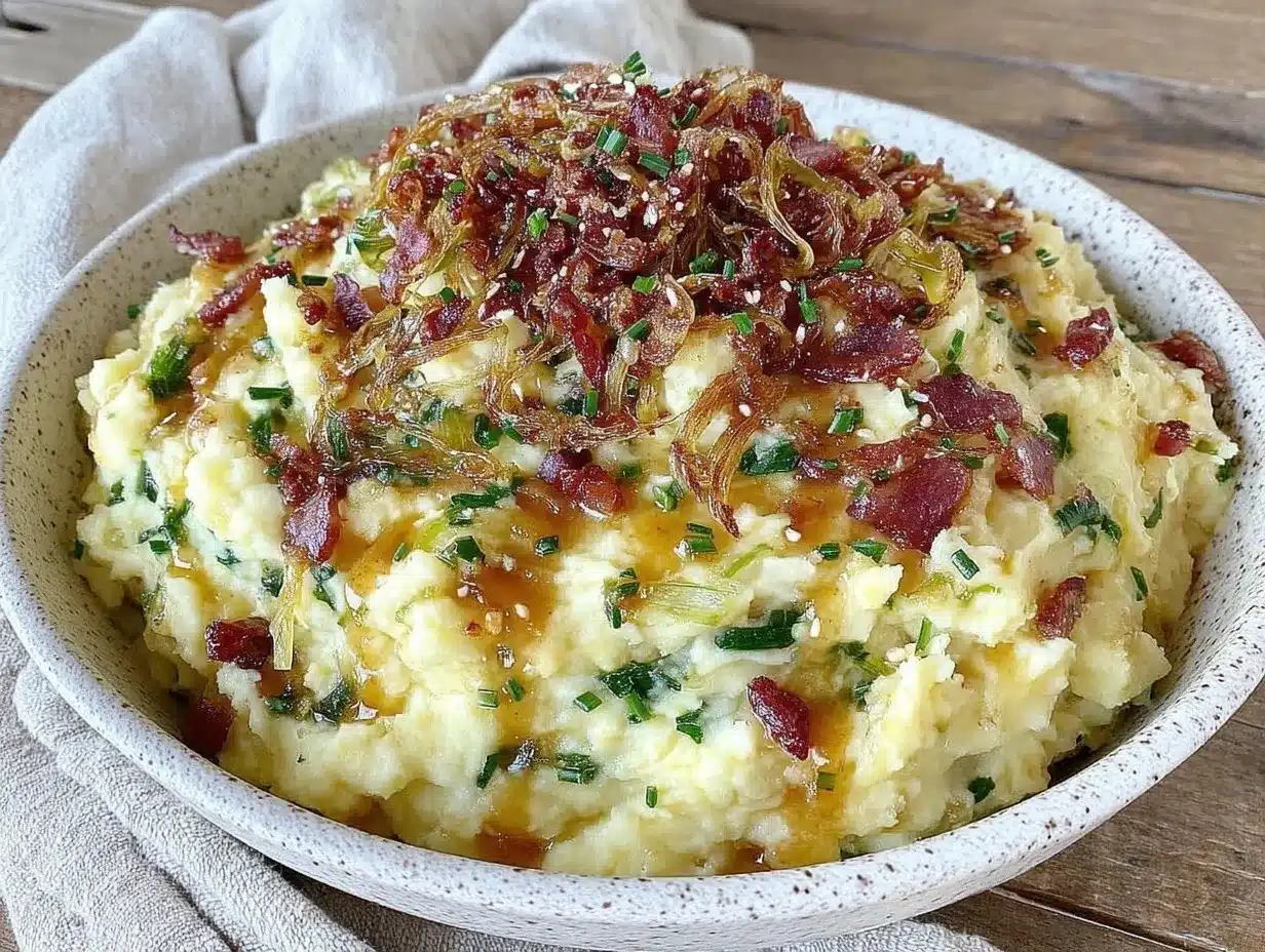 creamy colcannon mashed potatoes preparation steps